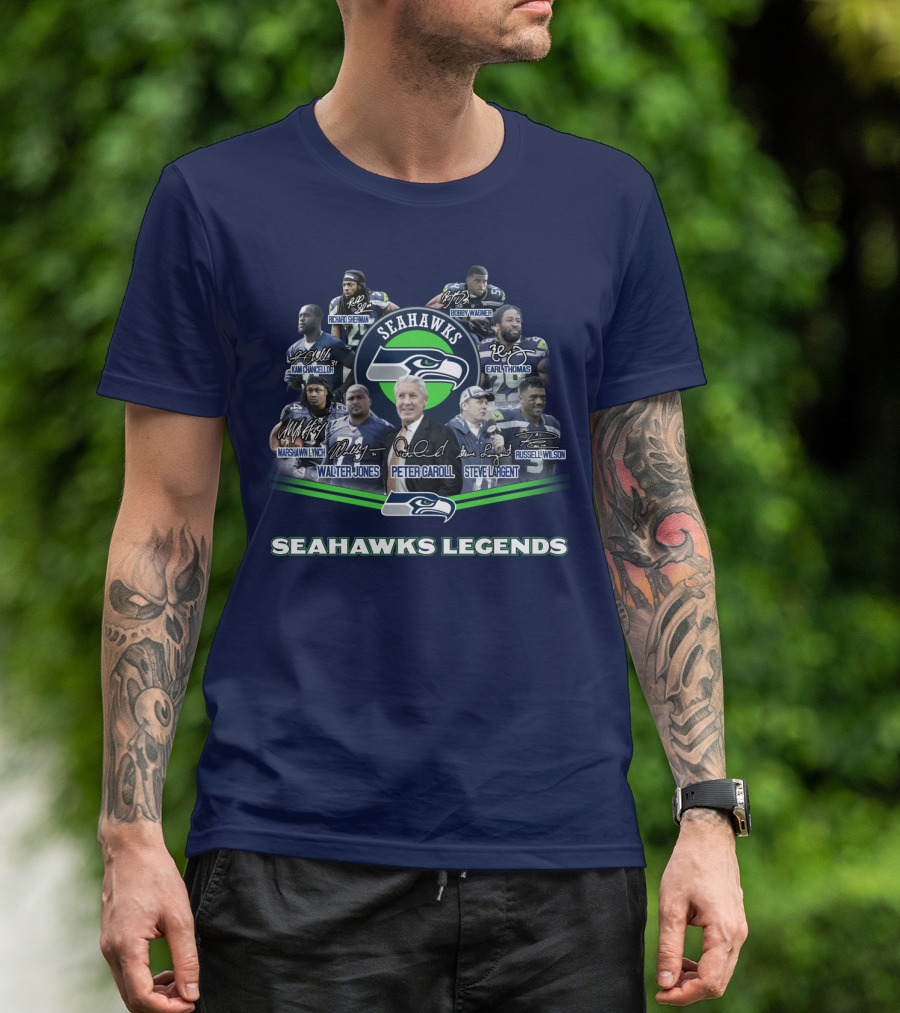 Seattle Seahawks Legends T-Shirt