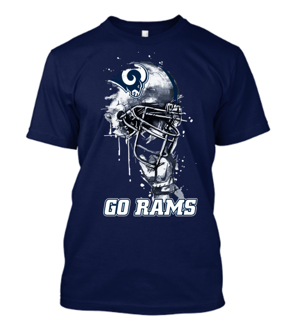 Go Rams Specialedition Helmet T-Shirt