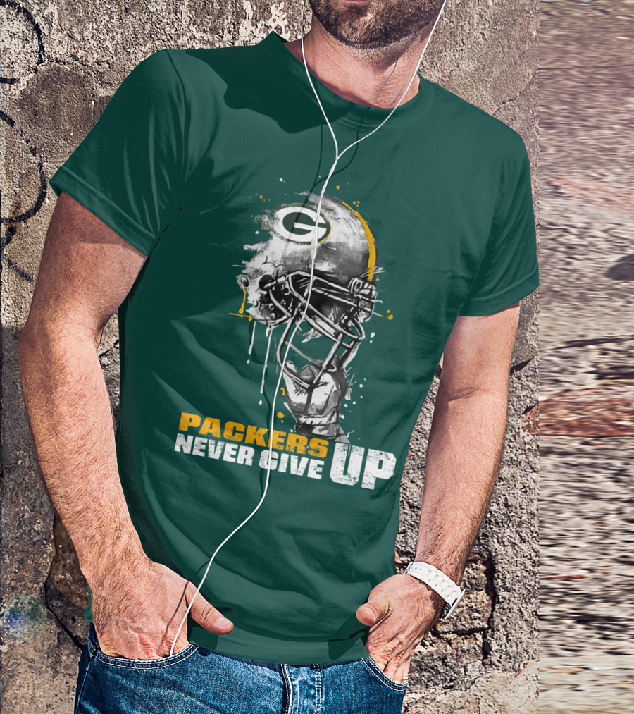 Packers Never Give Up T-Shirt