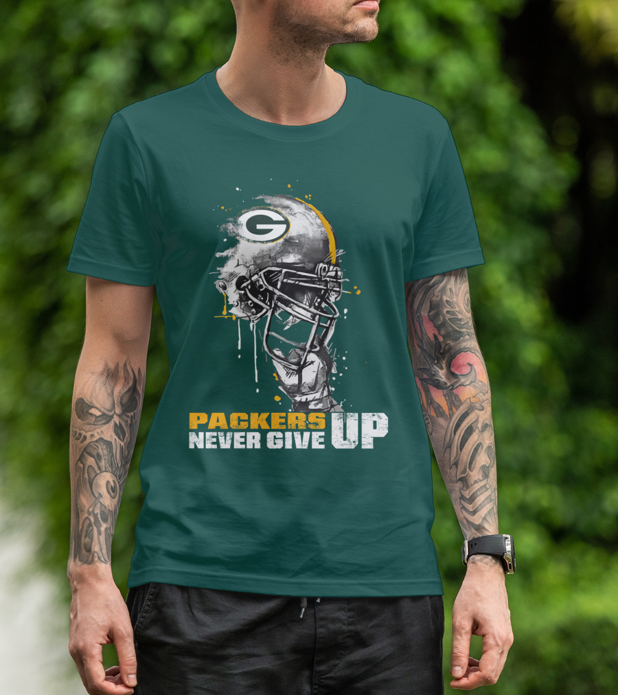 Packers Never Give Up T-Shirt