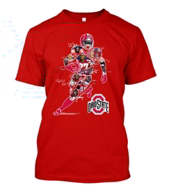 Ohio State Buckeyes Football Collage T-Shirt