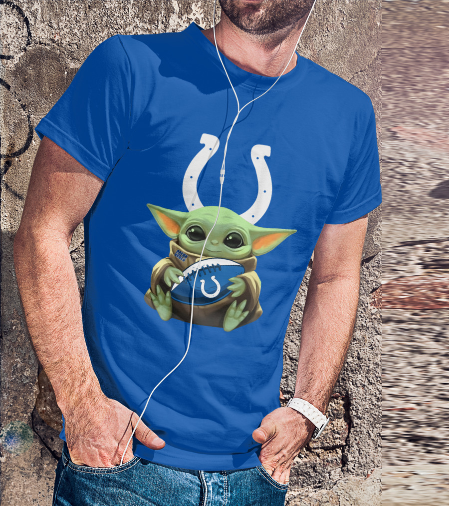 Baby Alien Colts Football Fans T-Shirt