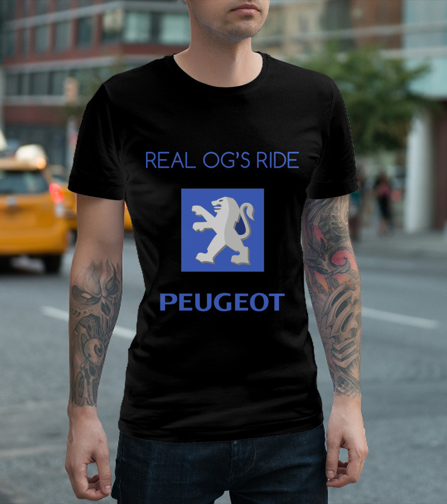 REAL OG'S RIDE PEUGEOT T-Shirt