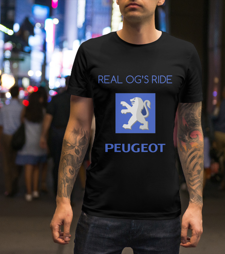 REAL OG'S RIDE PEUGEOT T-Shirt