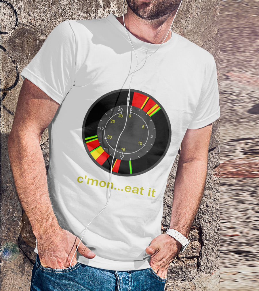 C'MON EAT IT Speedometer T-Shirt