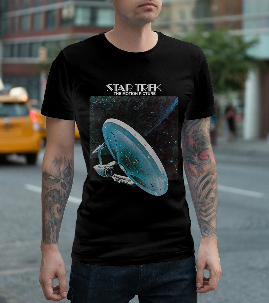 Star Trek The Motion Picture Enterprise Space Scene T-Shirt