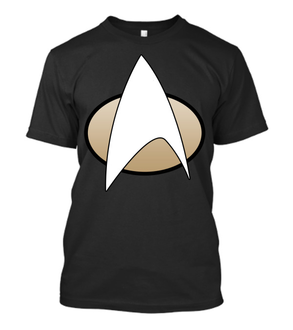 Star Trek Command Red Paneled Uniform Badge Insignia T-Shirt