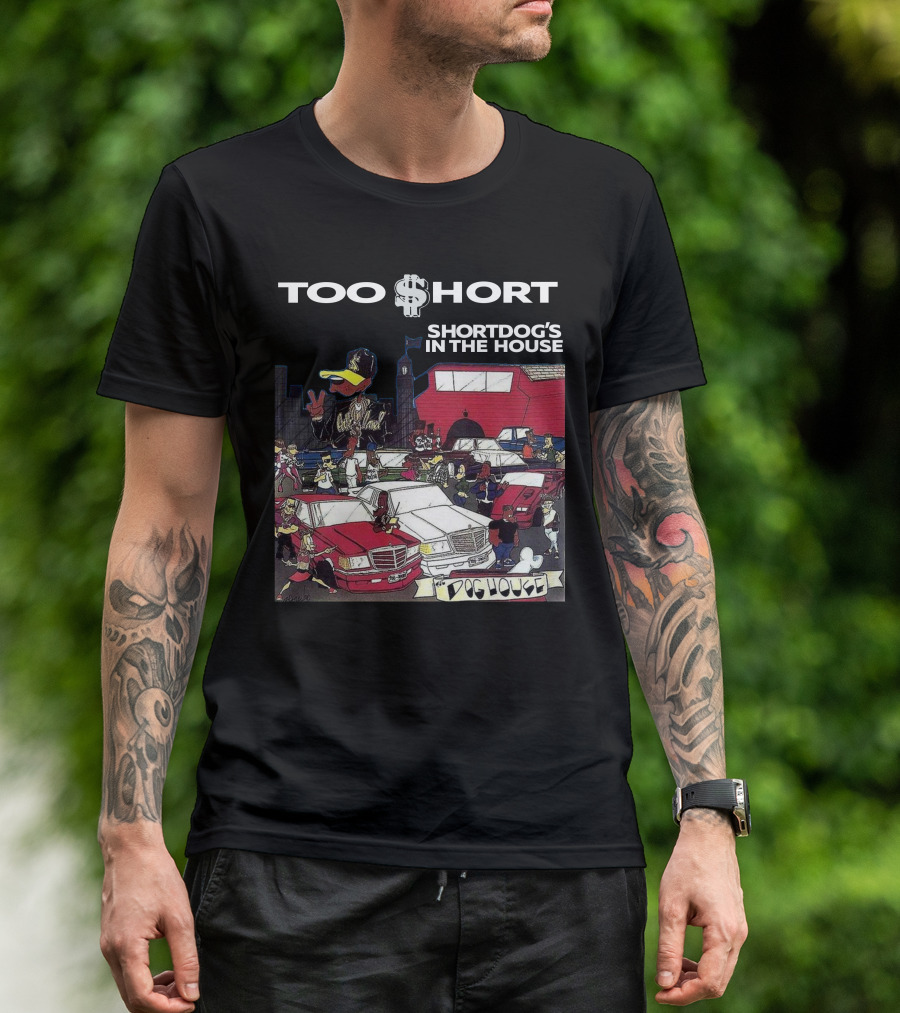 Too Short Short Dog's In The House Dog House Urban Scene T-Shirt