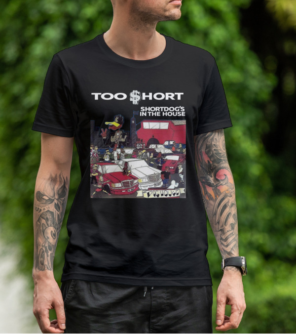 Too Short Short Dog's In The House Dog House Urban Scene T-Shirt