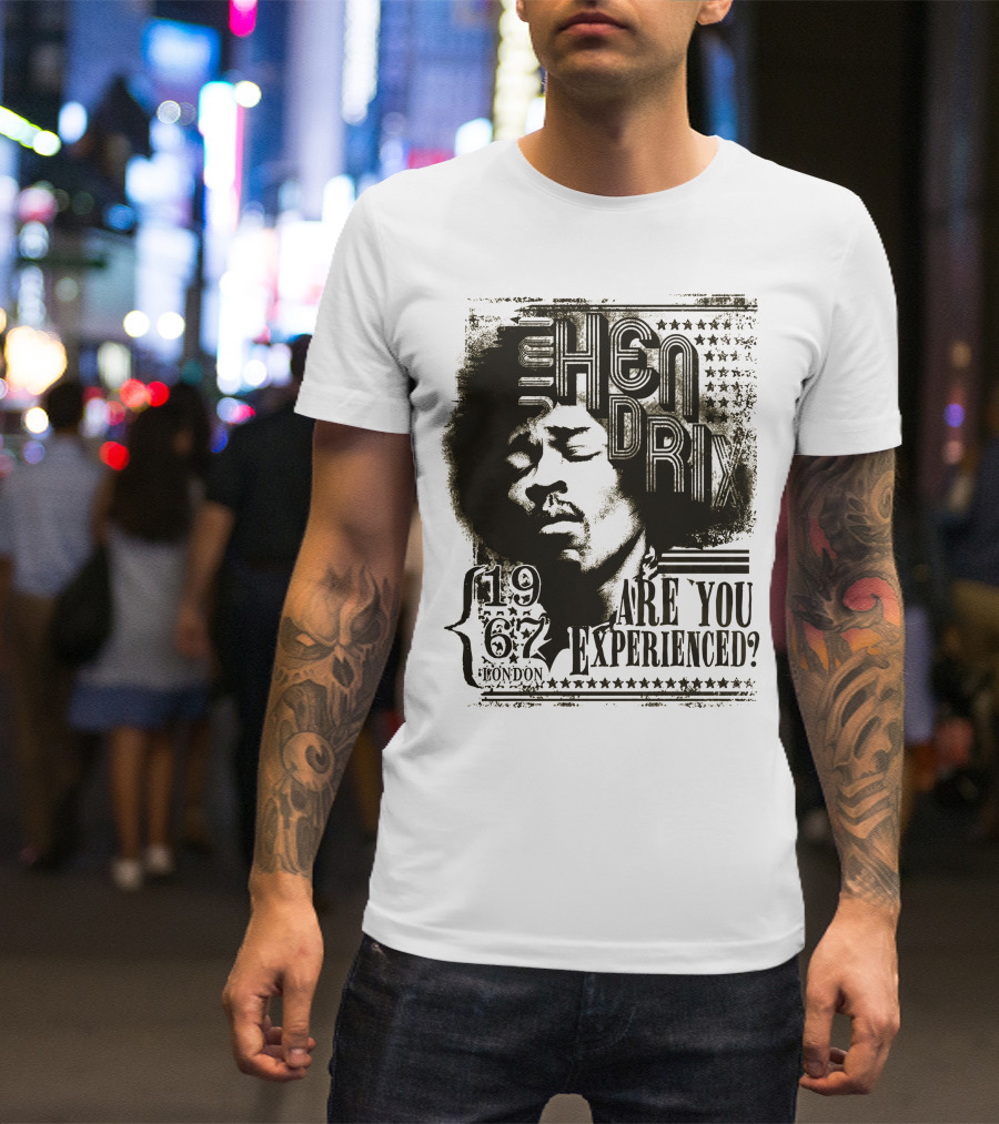 Hendrix 1967 London Are You Experienced? T-Shirt