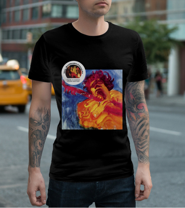 The Jimi Hendrix Concerts Digitally Re-Mastered Includes Extra Track T-Shirt