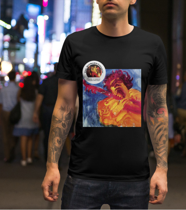 The Jimi Hendrix Concerts Digitally Re-Mastered Includes Extra Track T-Shirt