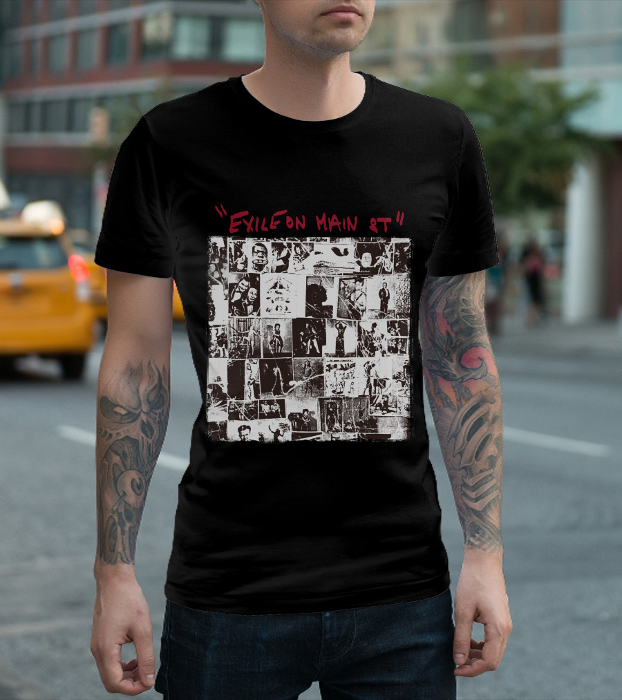 Exile on Main St Collage T-Shirt