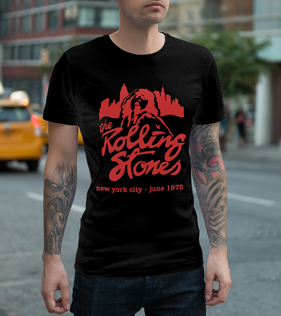 The Rolling Stones New York City June 1975 T-Shirt