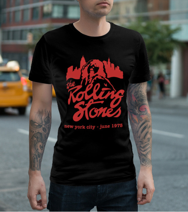 The Rolling Stones New York City June 1975 T-Shirt