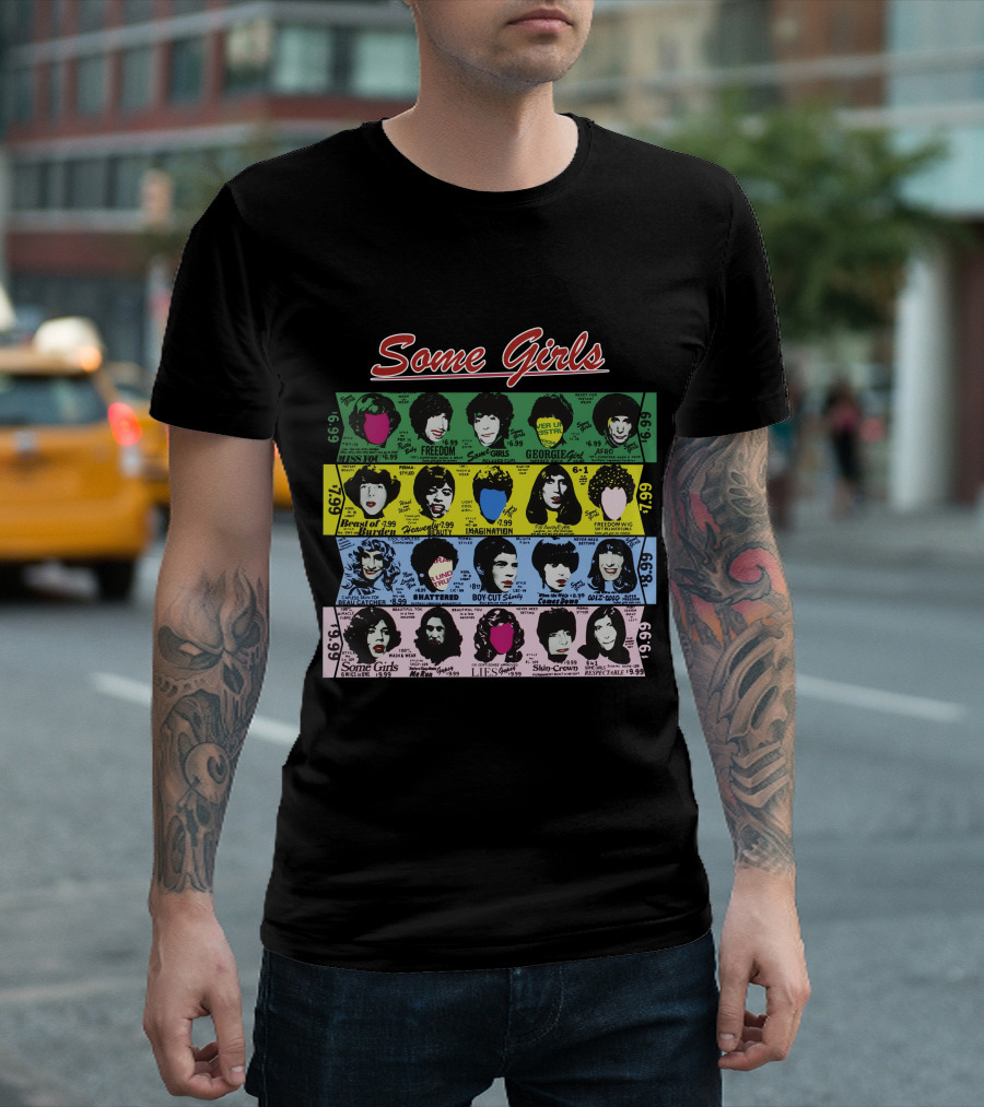 Some Girls Freedom Georgia Imagine Boy Cut Skin Cream Lies Respectable T-Shirt