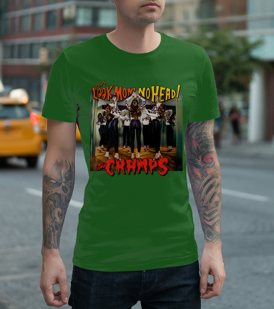 Look Mom No Head The Cramps Mirror Reflections T-Shirt