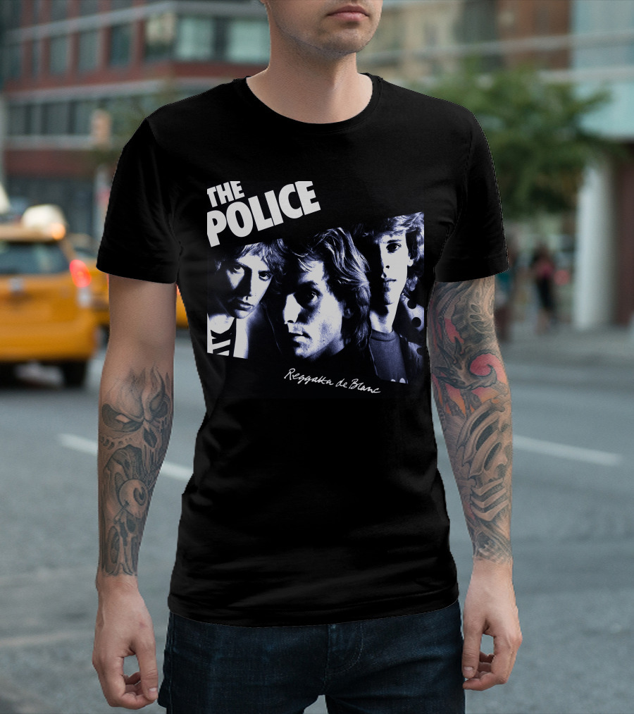 THE POLICE Reggatta De Blanc T-Shirt