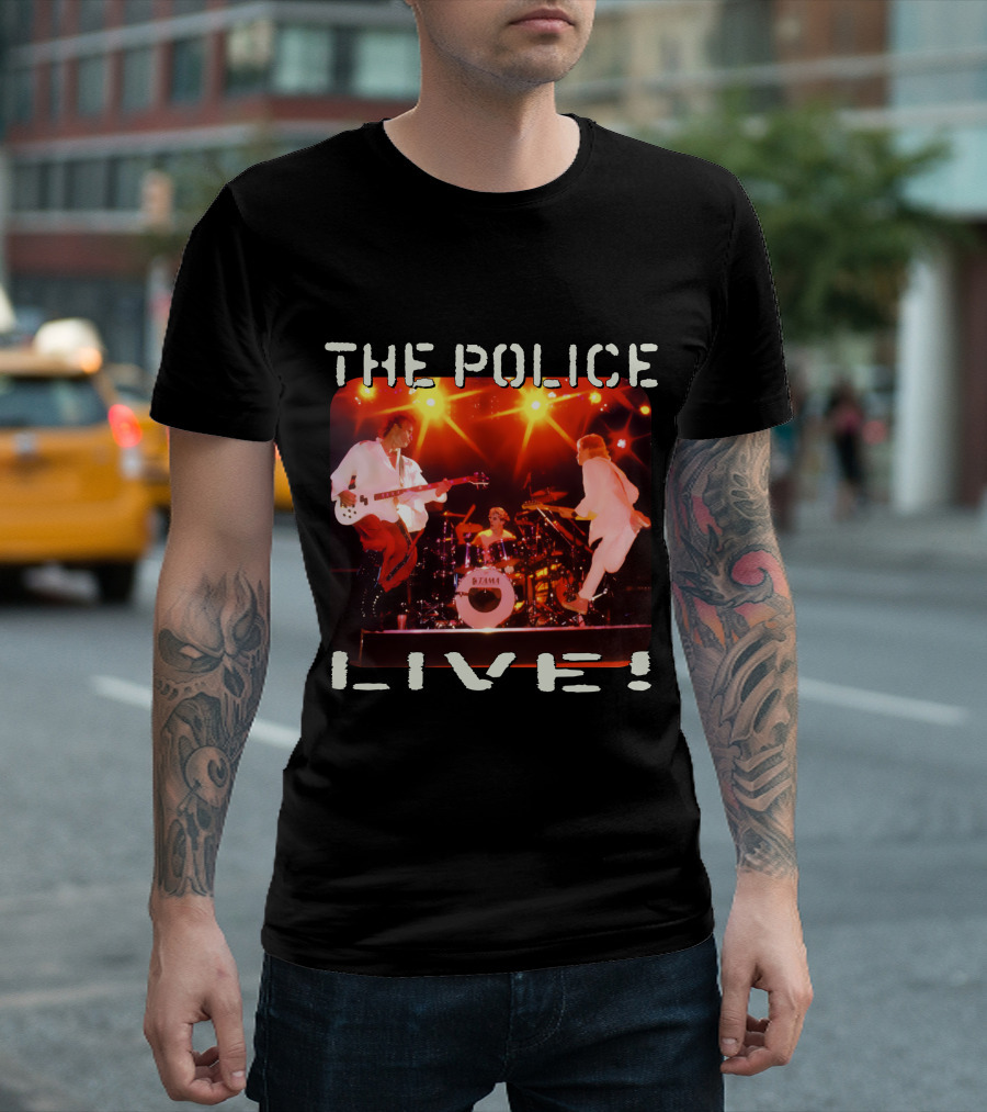 The Police Live T-Shirt