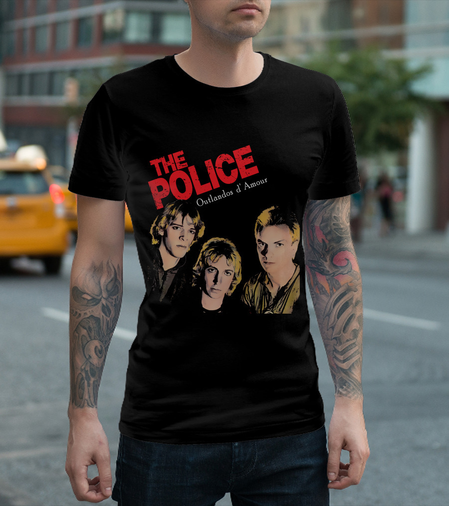 The Police Outlandos d'Amour Vintage Band T-Shirt