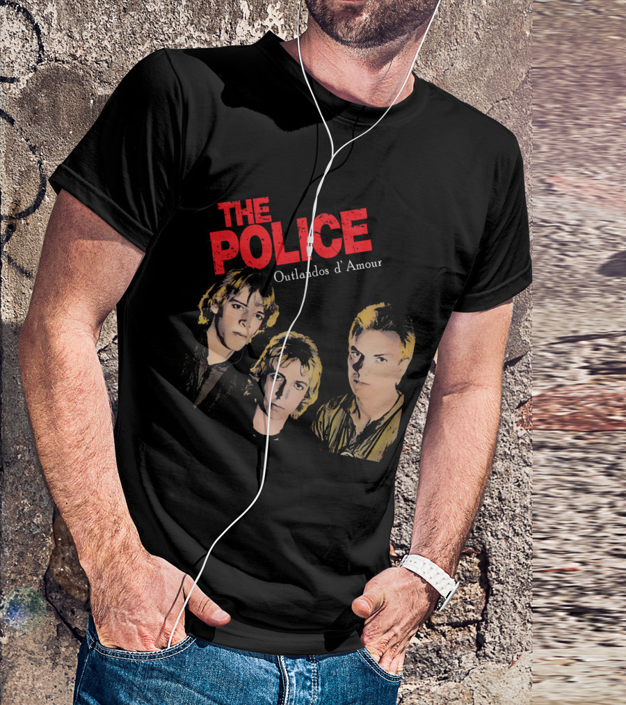 The Police Outlandos D'Amour Vintage Band T-Shirt