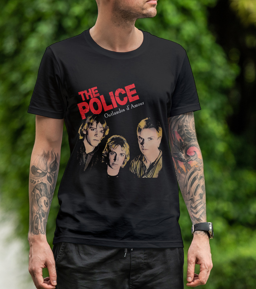 The Police Outlandos D'Amour Vintage Band T-Shirt