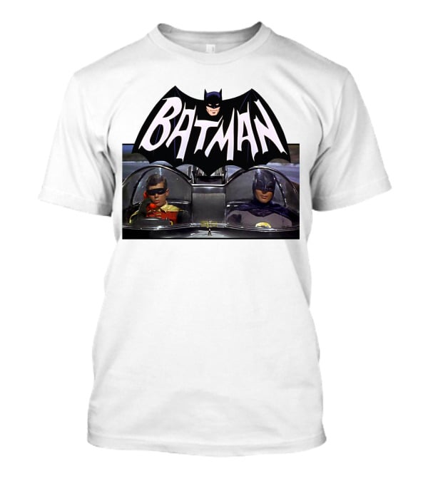 Batman TV Series Batmobile Dynamic Duo T-Shirt