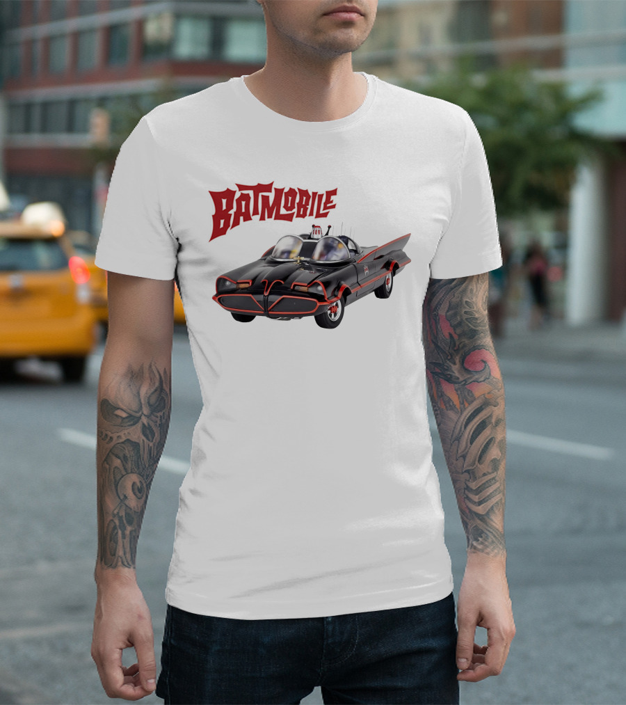 Batmobile Classic 1966 TV Series Car T-Shirt