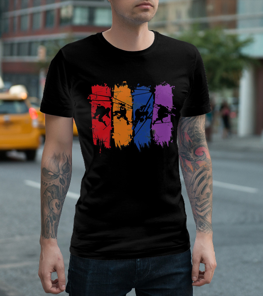 Teenage Mutant Ninja Turtles Colorful T-Shirt