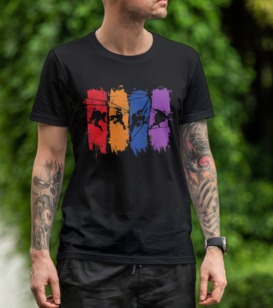 Teenage Mutant Ninja Turtles Colorful T-Shirt