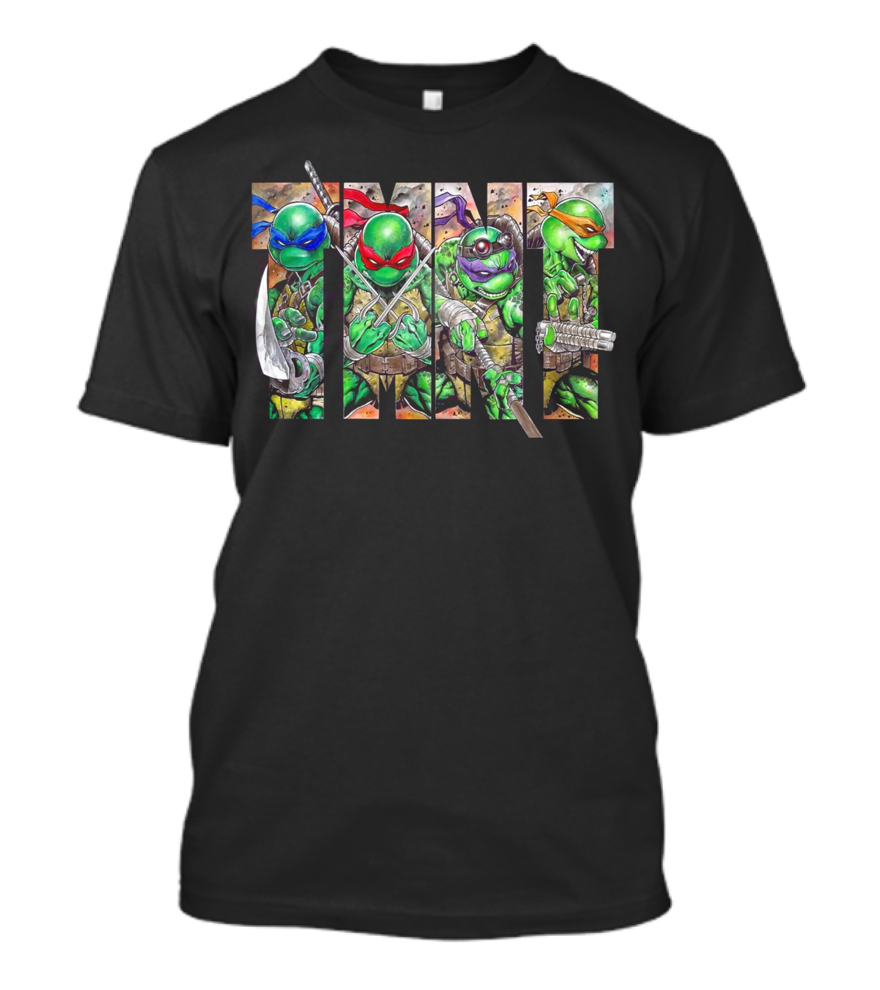TMNT Teenage Mutant Ninja Turtles Group T-Shirt