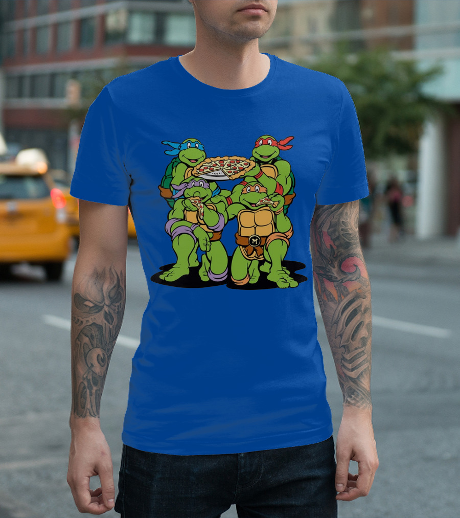 Teenage Mutant Ninja Turtles Pizza T-Shirt