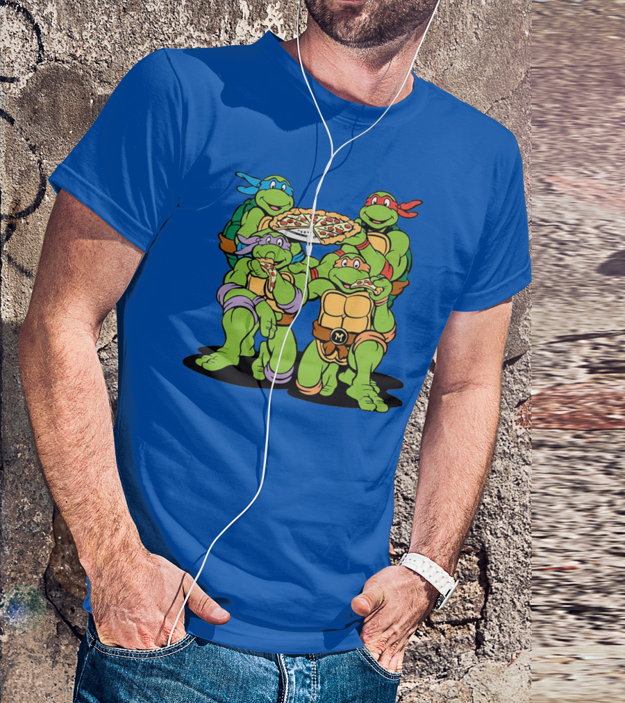 Teenage Mutant Ninja Turtles Pizza T-Shirt