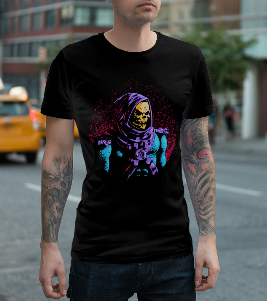 Skeletor Masters of the Universe Villain Retro T-Shirt