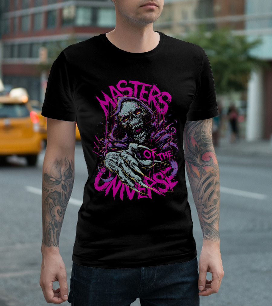 Skeletor Masters Of The Universe Vintage Horror T-Shirt