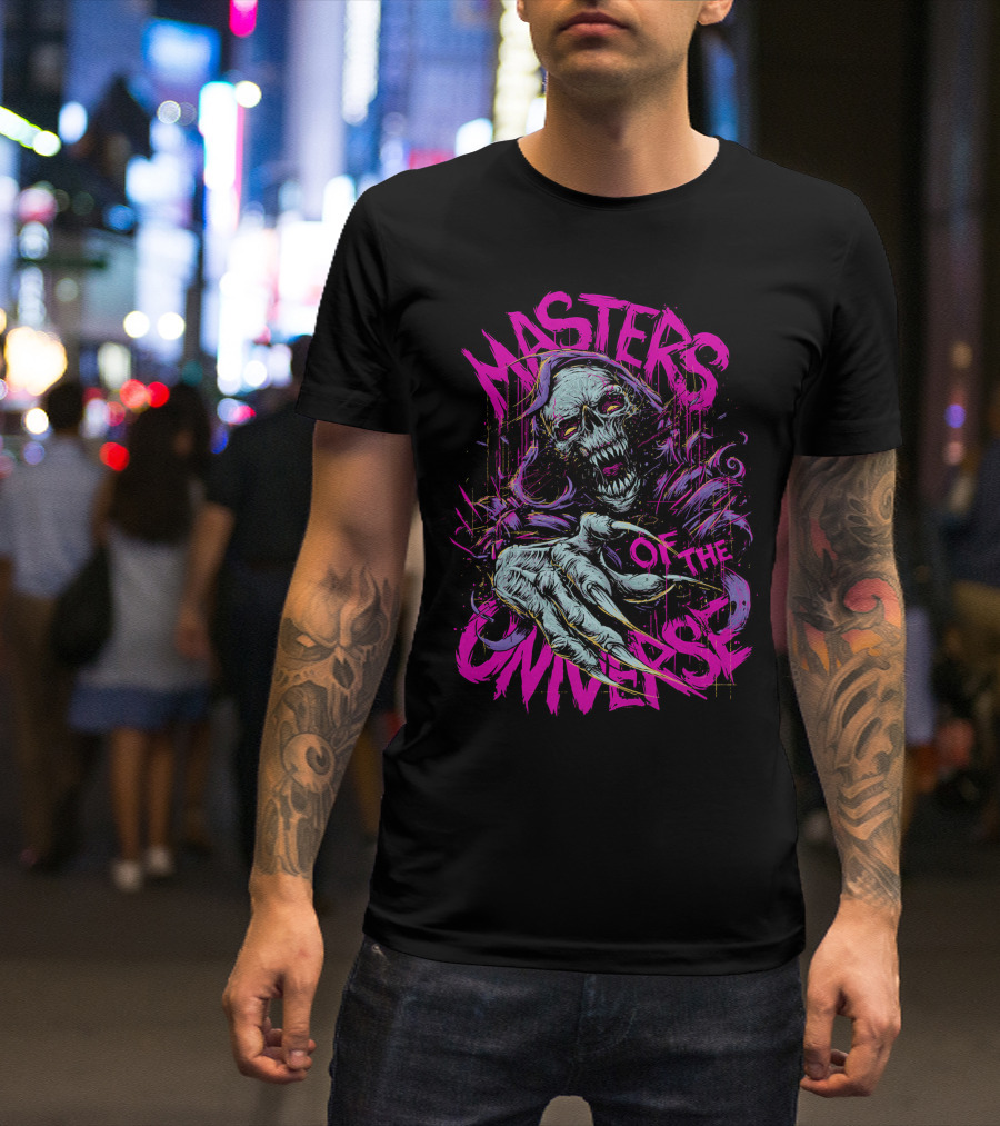 Skeletor Masters Of The Universe Vintage Horror T-Shirt
