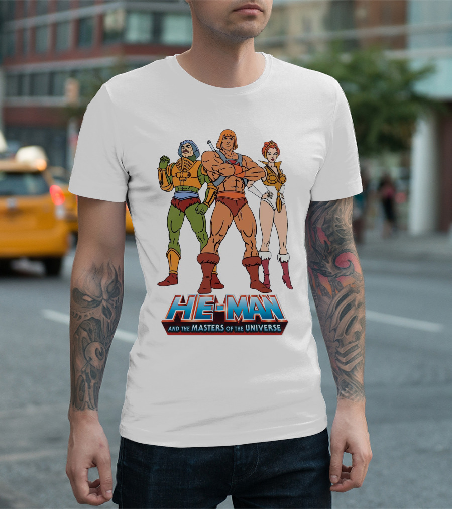 He-Man and the Masters of the Universe Classic Trio T-Shirt