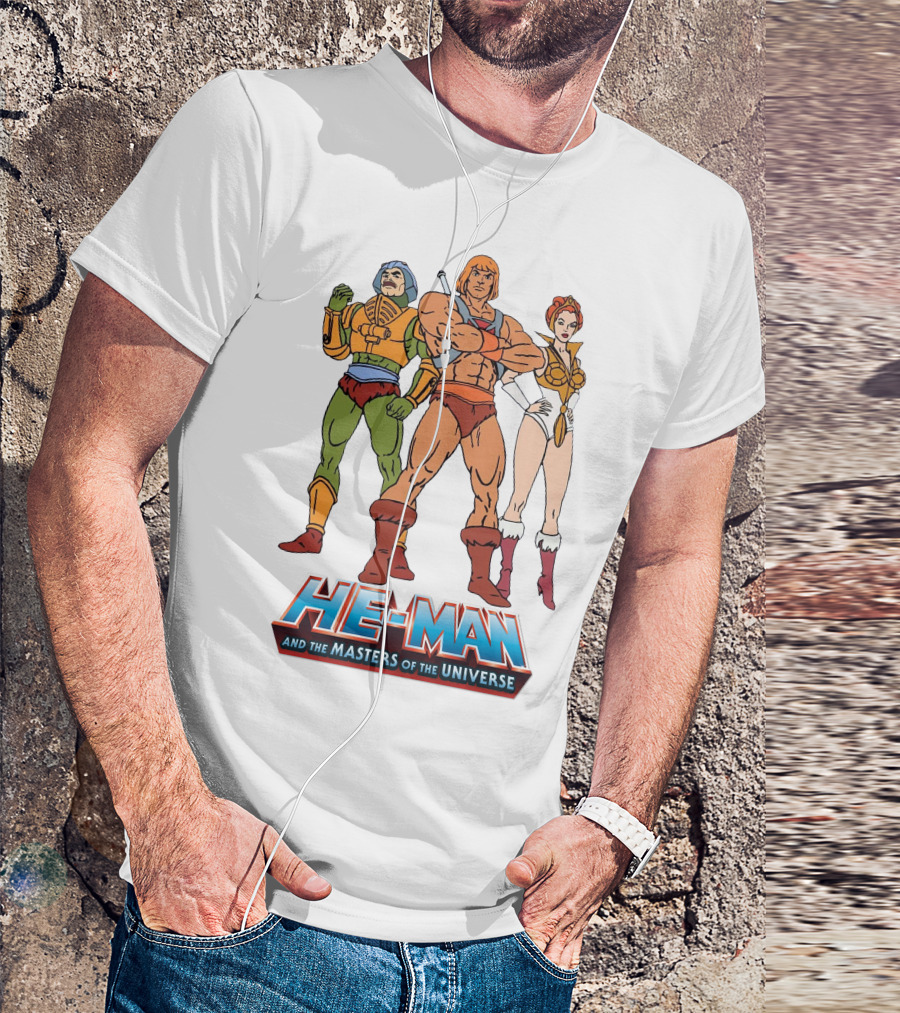 He-Man And The Masters Of The Universe Classic Trio T-Shirt
