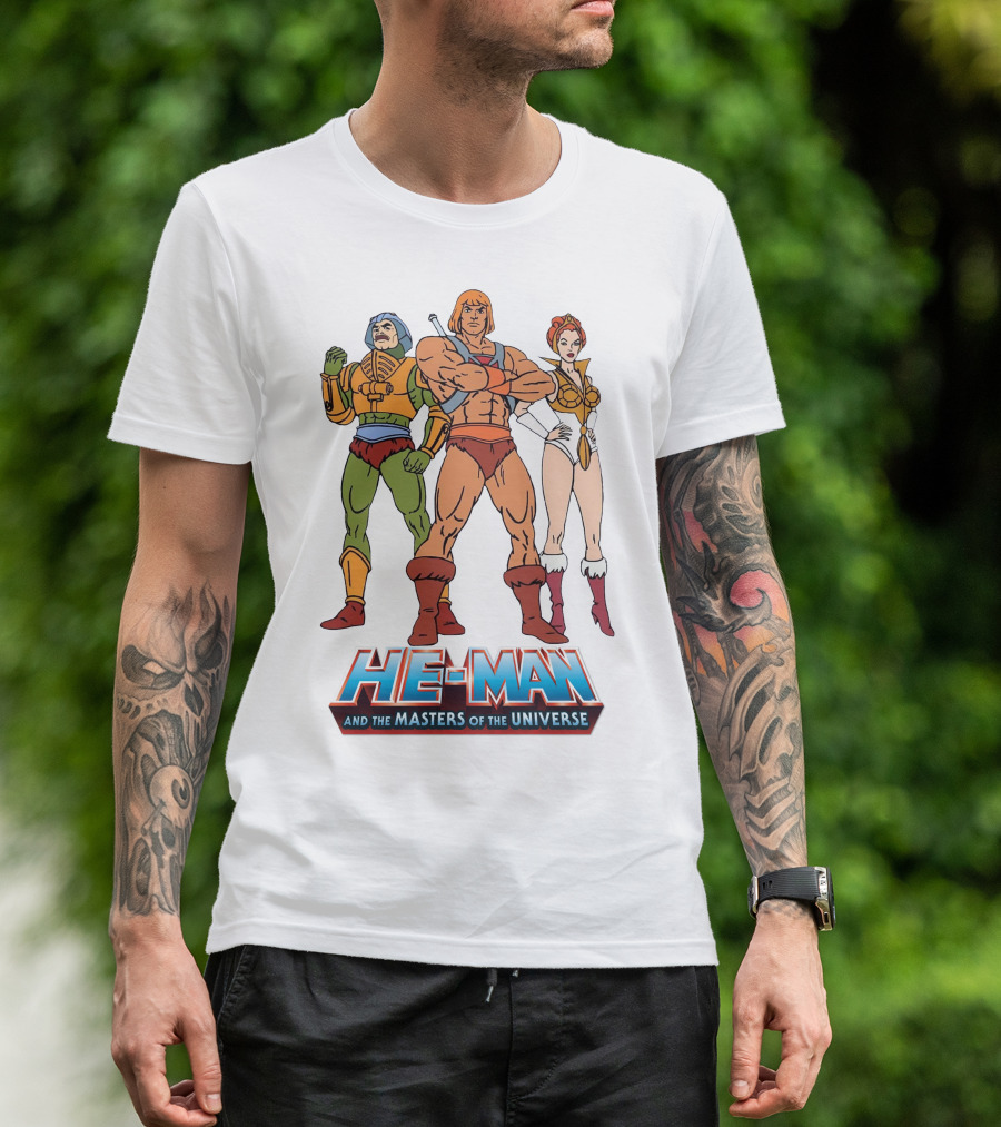 He-Man And The Masters Of The Universe Classic Trio T-Shirt