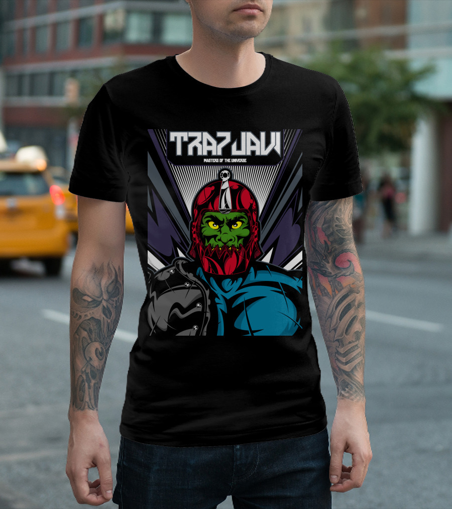 Trap Jaw Masters Of The Universe Vector T-Shirt