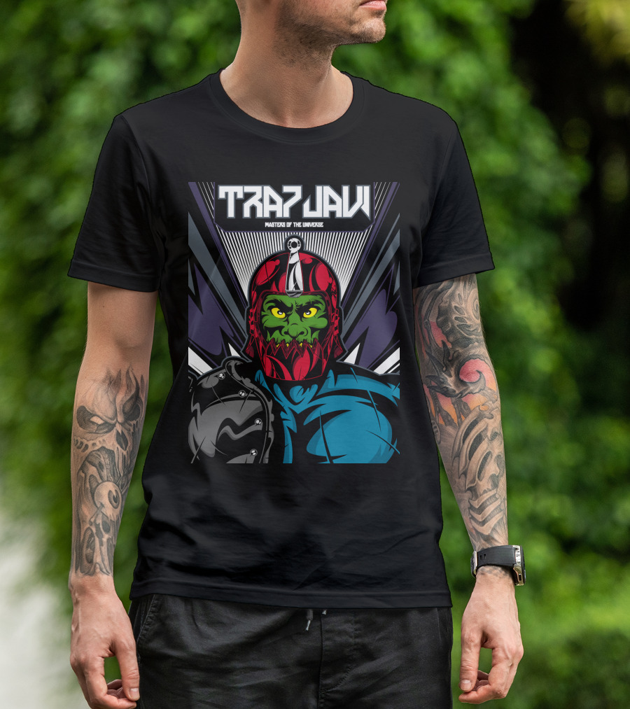 Trap Jaw Masters Of The Universe Vector T-Shirt