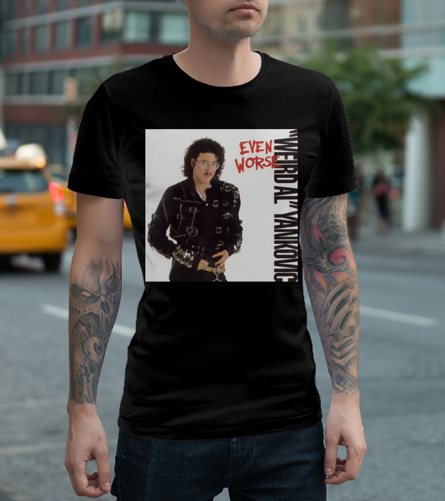 Weird Al Yankovic Even Worse Album Cover T-Shirt