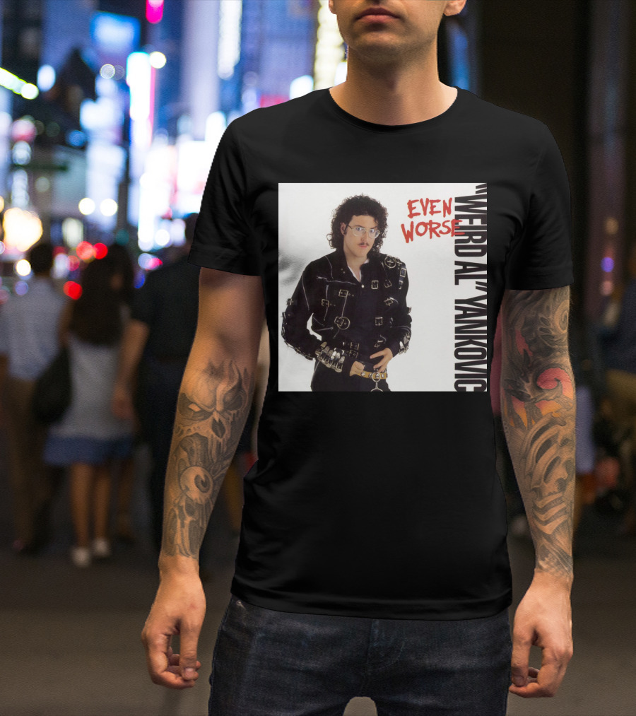 Weird Al Yankovic Even Worse Album Cover T-Shirt