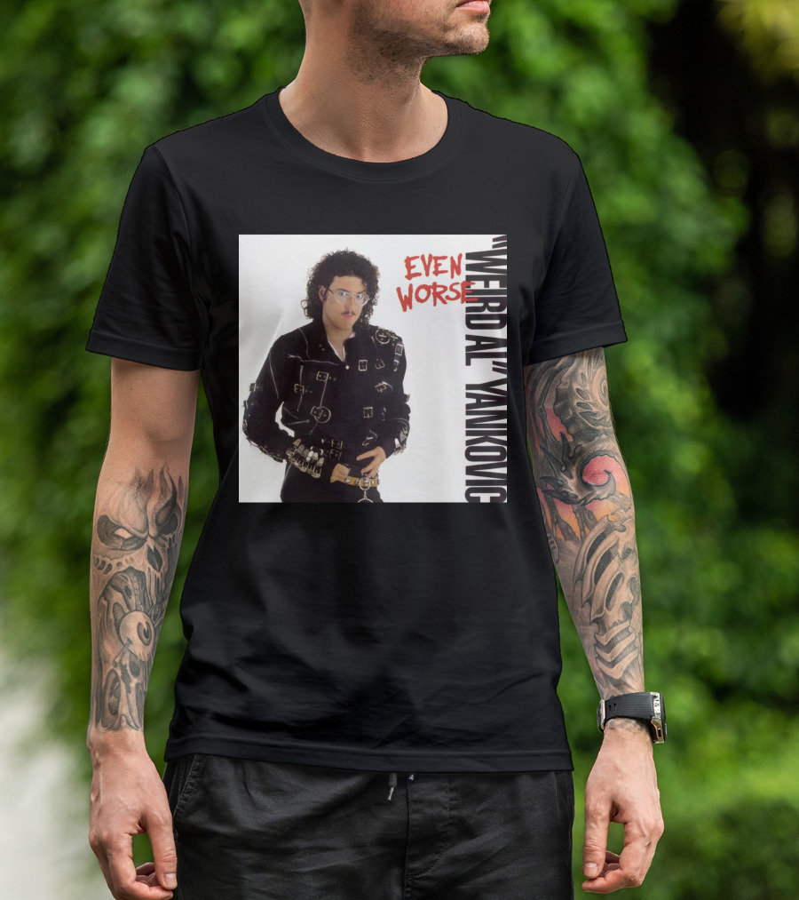 Weird Al Yankovic Even Worse Album Cover T-Shirt