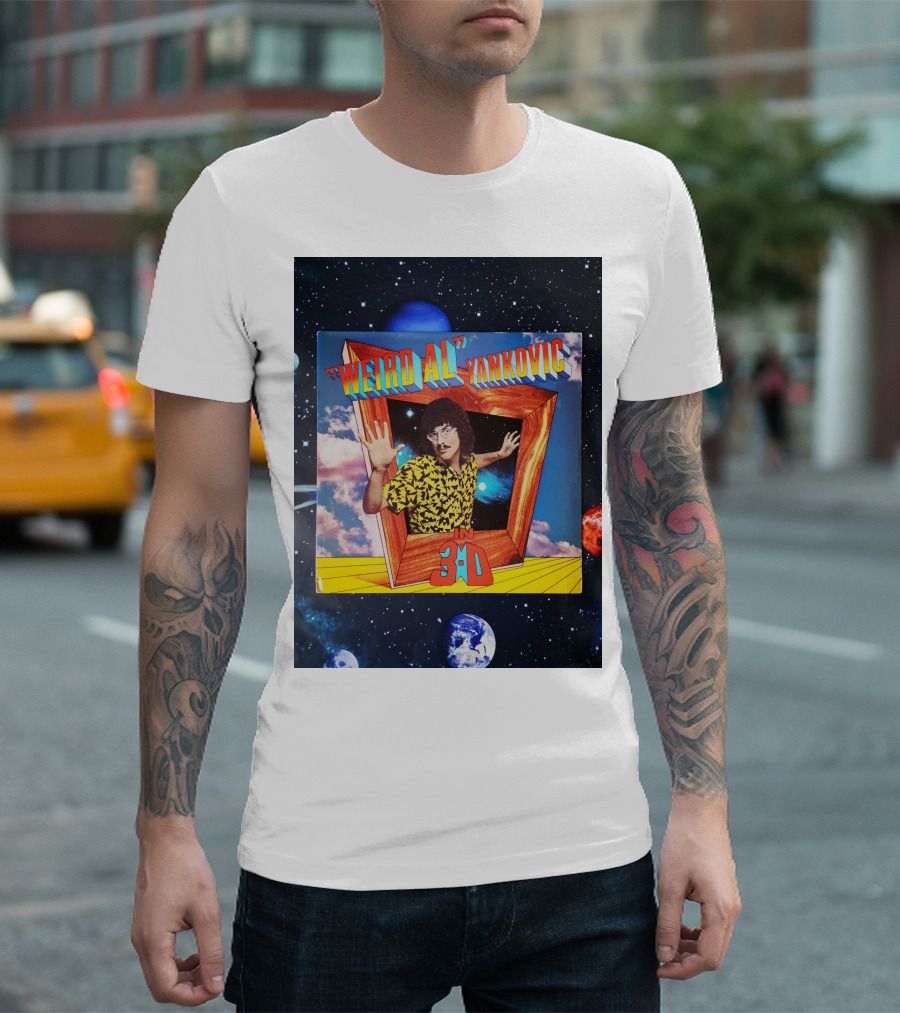 Weird Al Yankovic In 3-D Album Cover T-Shirt