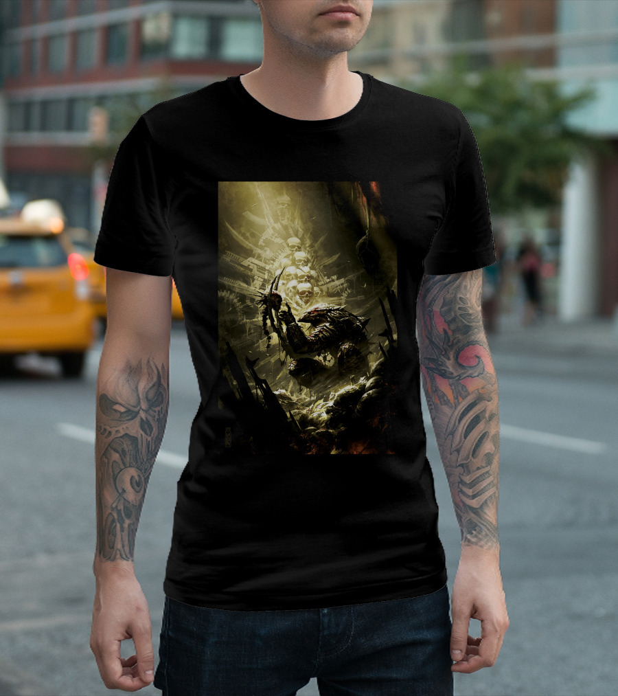 Predator Skull Throne Concept T-Shirt