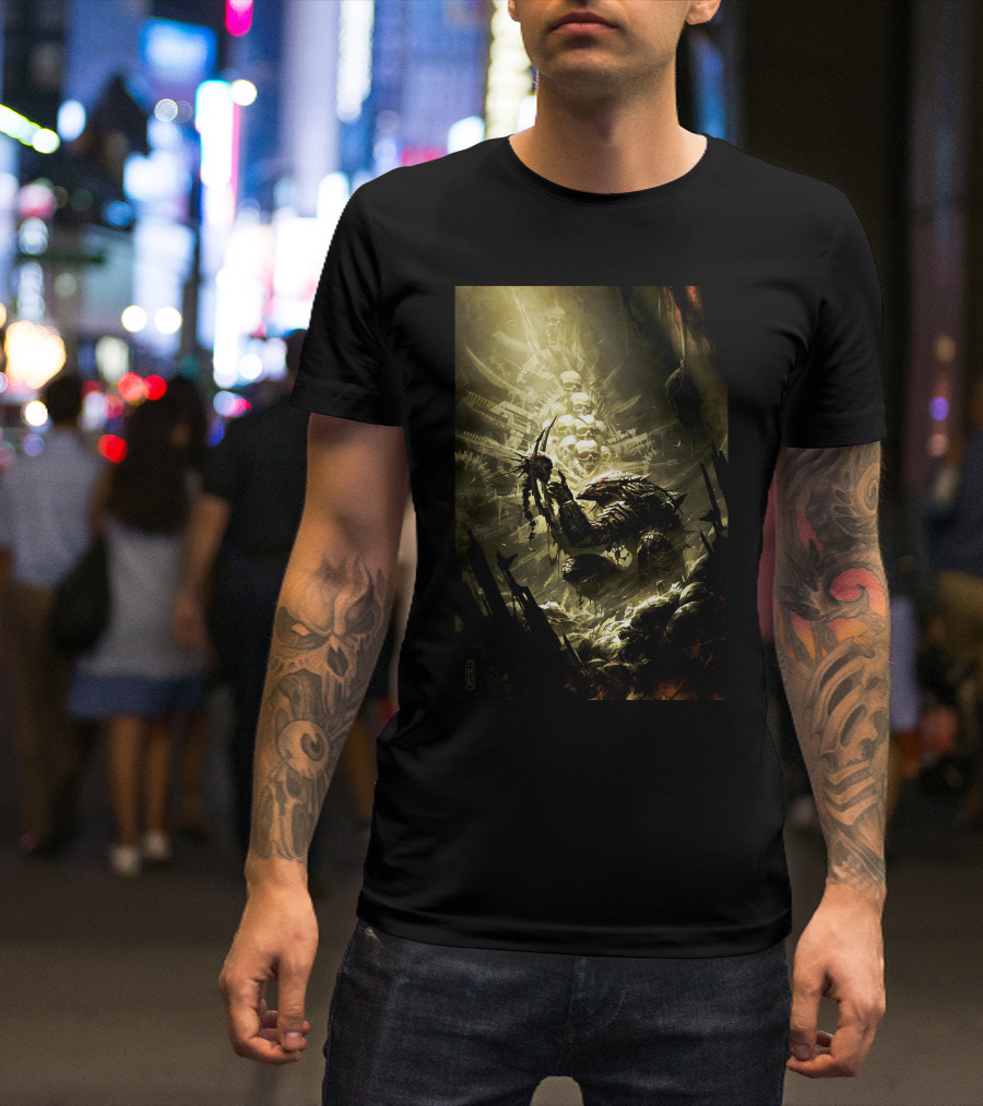 Predator Skull Throne Concept T-Shirt