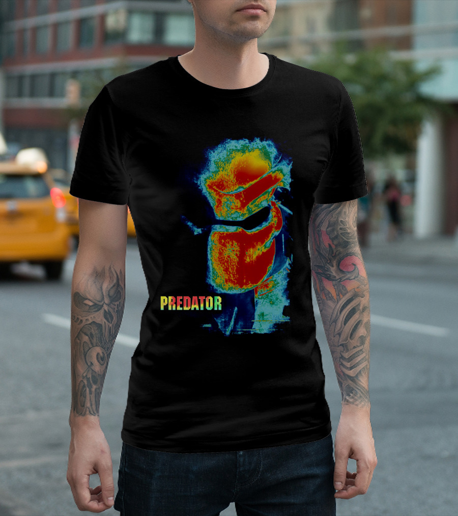 Predator Thermal Vision Heat Signature T-Shirt