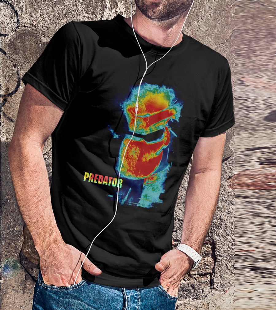 Predator Thermal Vision Heat Signature T-Shirt