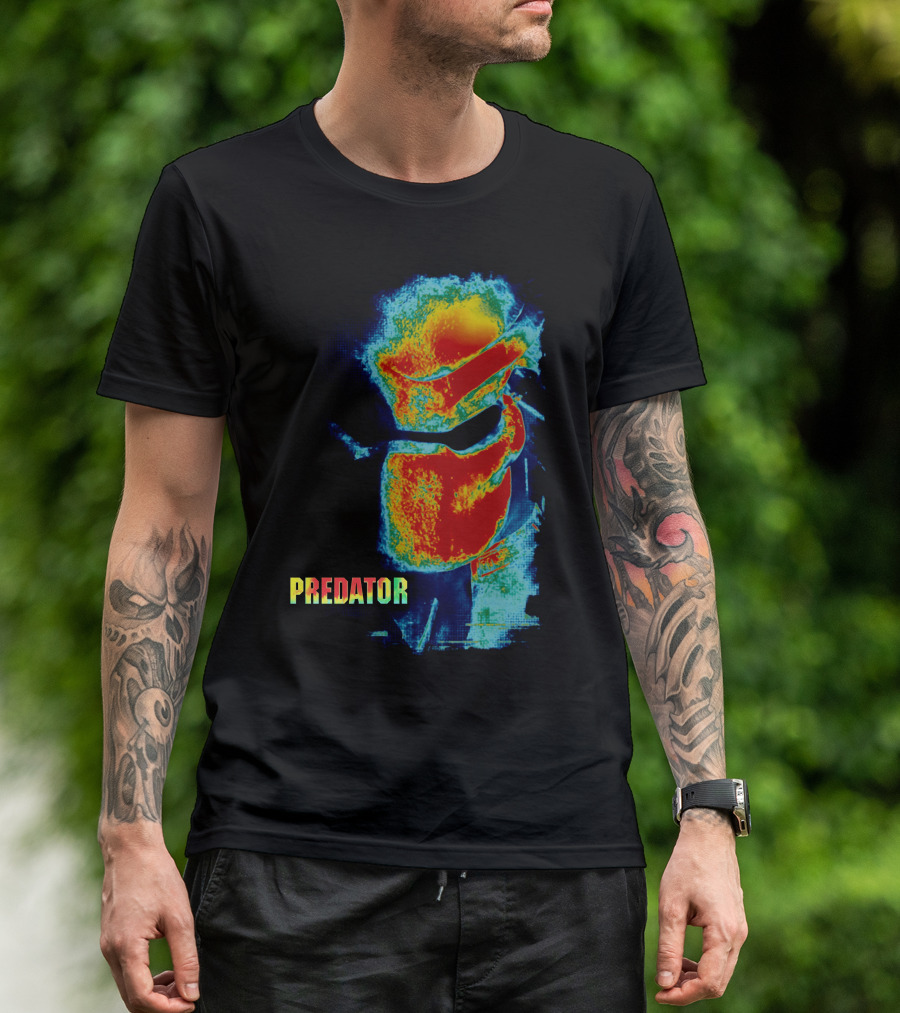 Predator Thermal Vision Heat Signature T-Shirt